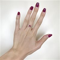 Anillo Gaurosa Mujer Liana in Oro Tormalina 0.76 Ct 10512152 - 10512152